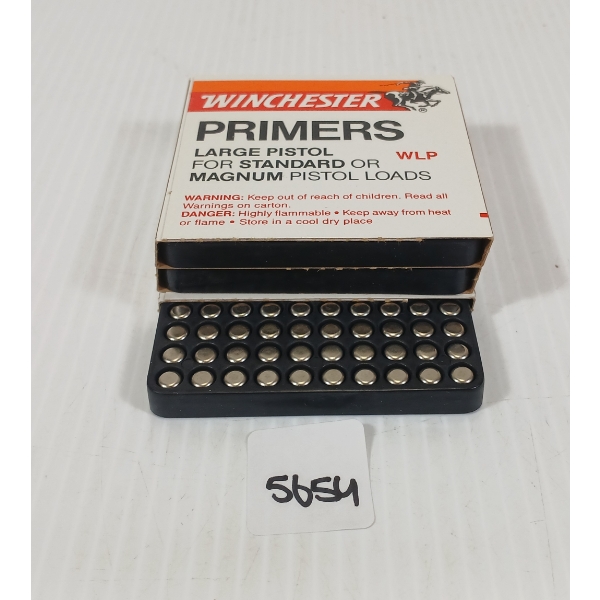 PRIMERS: 300X WINCHESTER NO. WLP LARGE PISTOL PRIMERS