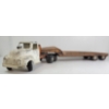 Image 6 : ALL-AMERICAN TOY CO - TRUCK W / FLAT BED TRAILER