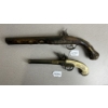 Image 1 : LOT OF 2 - REPLICA FLINTLOCK PISTOLS - NO PAL REQD