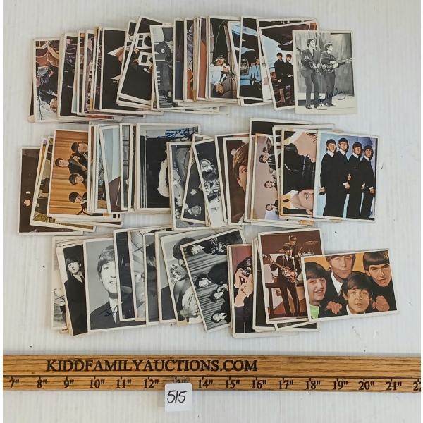 QTY OF OPC & TOPPS BEATLES COLLECTIBLE CARDS