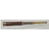 Image 1 : BRASS & LEATHER DOUBLE PULL TELESCOPE