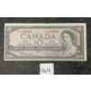 Image 1 : 1954 CDN $10 BANKNOTE