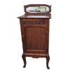 Image 1 : OAK(?) MUSIC CABINET 