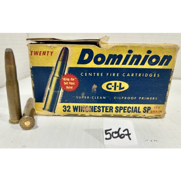 AMMO: 20X CIL .32 WIN SPL - 170 GR SP