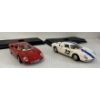 Image 3 : LOT OF 2 - BURAGO DIECAST FERRARI MODELS - INCL 1965 250 LEMANS & 1966 250 LM MONZA