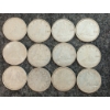 Image 1 : LOT OF 12 - 1959-1966 CDN 10 CENT COINS