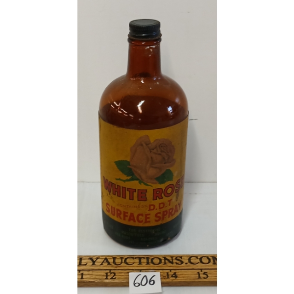 WHITE ROSE D.D.T. SURFACE SPRAY 160Z BOTTLE