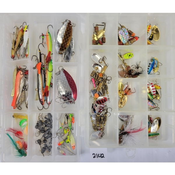 QTY OF MISC LURES - INCL TROUT