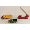 Image 5 : LOT OF 4 - DINKY TOYS DIECAST CARS - HEINZ BEDFORD, FIRE TRUCK, REGENT TANKER & GARBAGE TRUCK