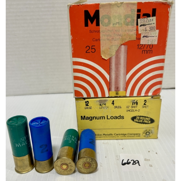 AMMO: 45X 12 GA 2-3/4 IN - #2