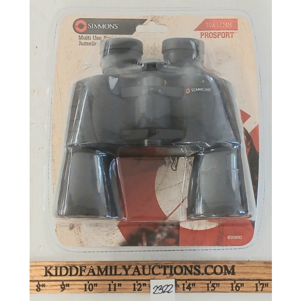 SIMMONS 10X50MM PROSPORT MULTI USE BINOCULARS