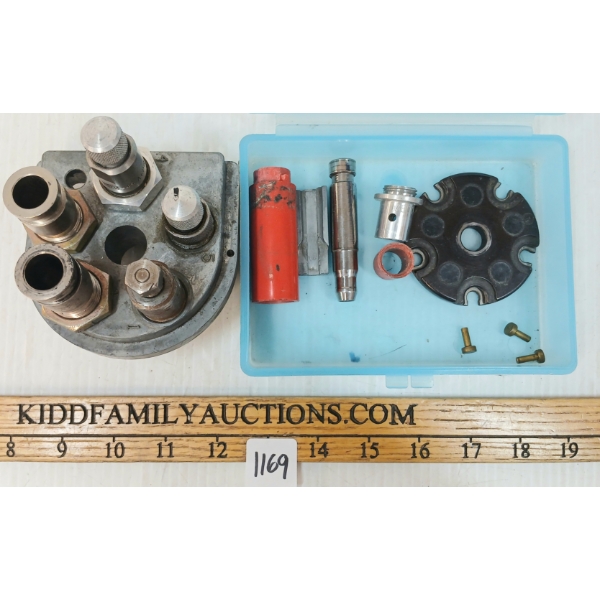 QTY OF LEE .45ACP DIES & DILLON PRECISION RELOADING ACCESSORIES