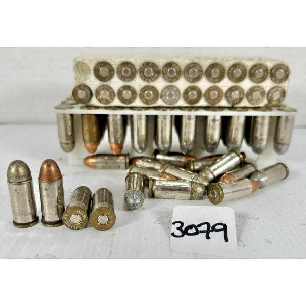 AMMO: 86X 9 MM LONG - RELOADS