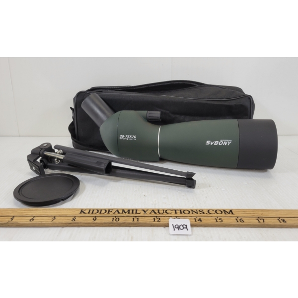 SVBONY 25-75 X 70 SPOTTING SCOPE