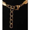 Image 4 : 14K GOLD PLATED TWISTED SERPENTINE NECKLACE