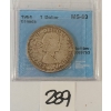 Image 3 : 1964 CDN SILVER DOLLAR - CCCS GRADED