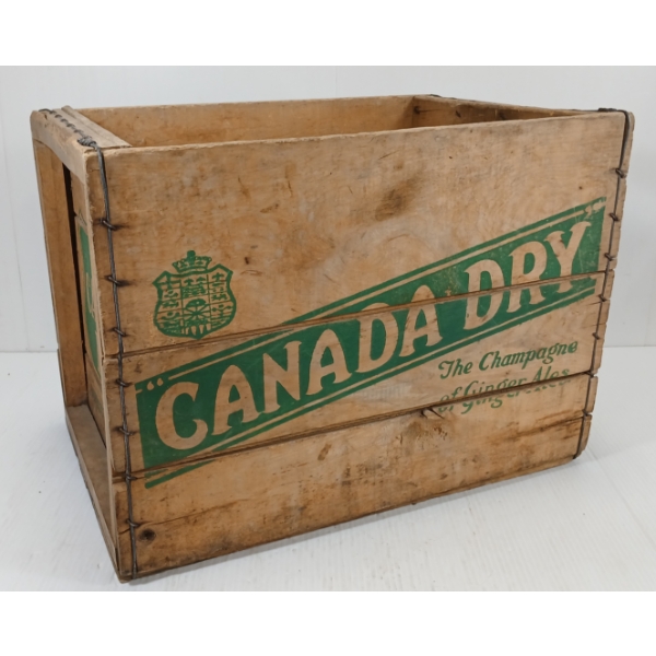 DRINK CANADA DRY CRATE