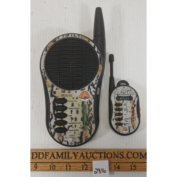 LOT OF 2 - CASS CREEK MOOSE CALLS