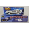 Image 3 : LOT OF 2 - POLAR LIGHTS BATMOBILE & BACK TO THE FUTURE TIME MACHINE MODEL KITS