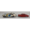 Image 2 : LOT OF 2 - TIN FRICTION PLYMOUTH VALIANT & RACE CAR