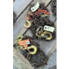 Image 1 : LOT OF 3 - 9 / 10 / 11 FOOT TOW CHAINS