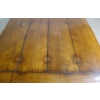 Image 5 : DINING TABLE - CHERRY TOP - REFECTORY-STYLE - VICTORIAN