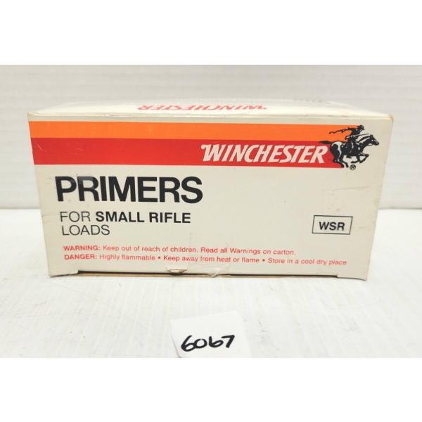 PRIMERS: 942X WINCHESTER SMALL RIFLE