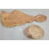 Image 2 : LOT OF 2 - MAPLE BURL & BIRD'S EYE BOARDS - INCL LIVE EDGE