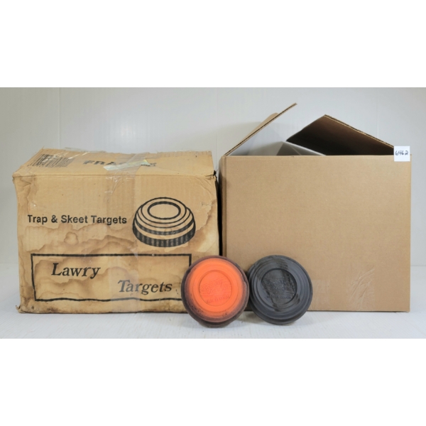 QTY OF LAWRY TARGET TRAP & SKEET TARGETS - APPROX 40LBS