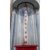 Image 7 : CLEAR VISION GAS PUMP -REFINISHED AS WHITE ROSE