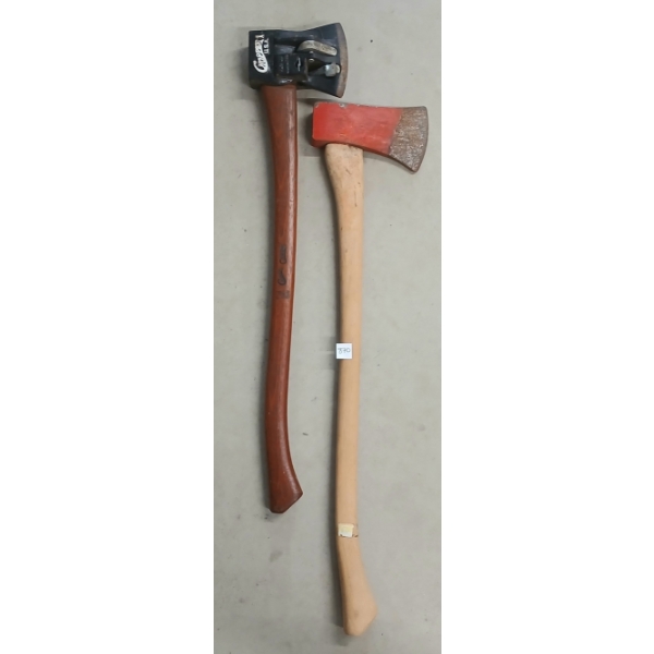 LOT OF 2 - AXES - INCL CHOPPER U.S.A.