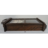 Image 2 : UNKNOWN DARK WOOD WALL CLOCK