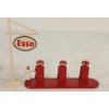 Image 3 : LOT OF 10 - DIECAST VEHICLES, ESSO GAS PUMPS & SIGN