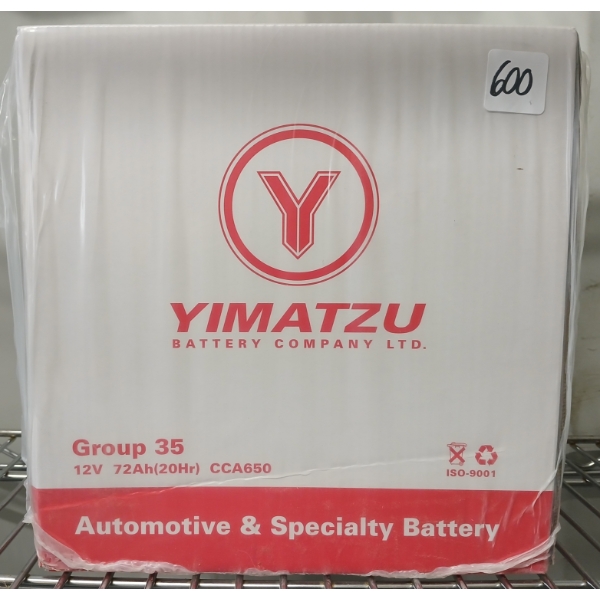 YIMATZU AUTO GROUP 35 12V BATTERY