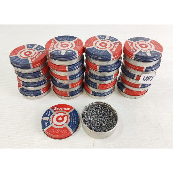 PELLETS: APPROX 5000X CROSMAN .177CAL PELLETS