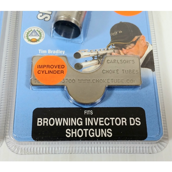 LOT OF 2 - CARLSON SPORTING CLAYS 20GA CHOKE TUBES