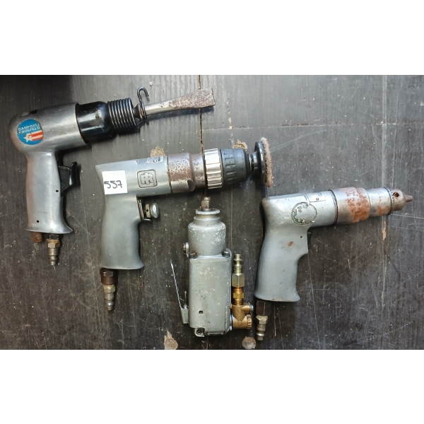 LOT OF 4 - AIR TOOLS - INCL CAMPBELL HAUSFELD
