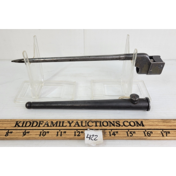 LEE-ENFIELD NO.4 MK II SPIKE BAYONET W/ SCABBARD
