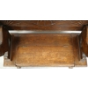 Image 11 : OAK MONKS BENCH HALL SEAT - MID 20TH CENTURY
