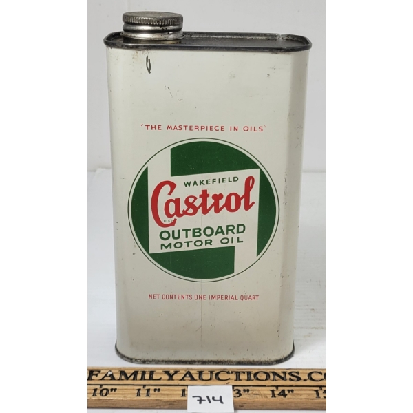 CASTROL OUTBOARD MOTOR OIL QT CAN