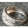 Image 6 : LOT OF 4 - STERLING SILVER EARRINGS & RINGS