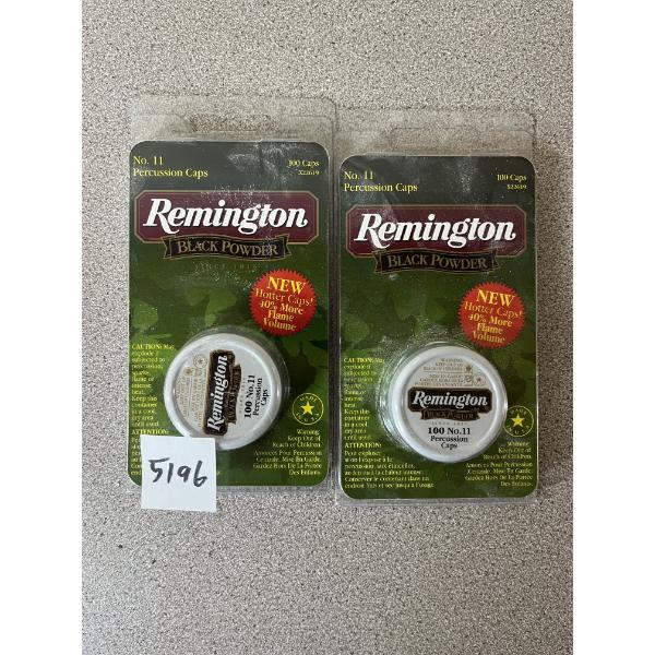 PRIMERS: 200X REMINGTON NO11 PERCUSSION CAPS - SEALED