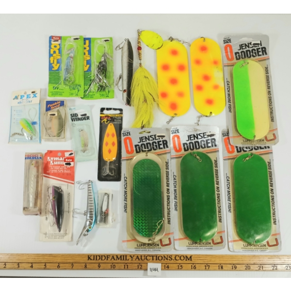 LOT OF 18 - FISHING LURES - INCL JONSFLY