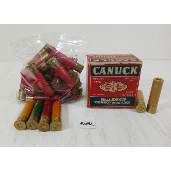 AMMO: 52X MIXED 28GA - 2 1/2 & 2 3/4IN - #4, 7 1/2, 9 SHOT - INCL PAPER LABELS 
