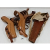 Image 1 : LOT OF 3 - S&W LEATHER HANDGUN HOLSTERS