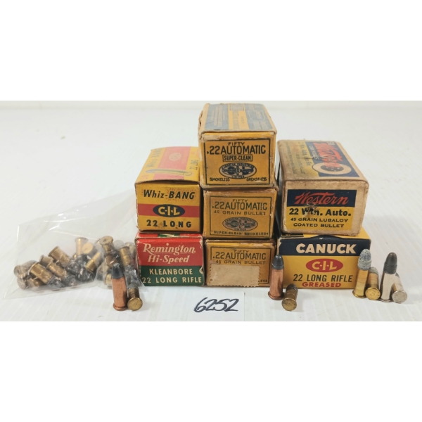 AMMO: APPROX 450X MIXED .22CAL