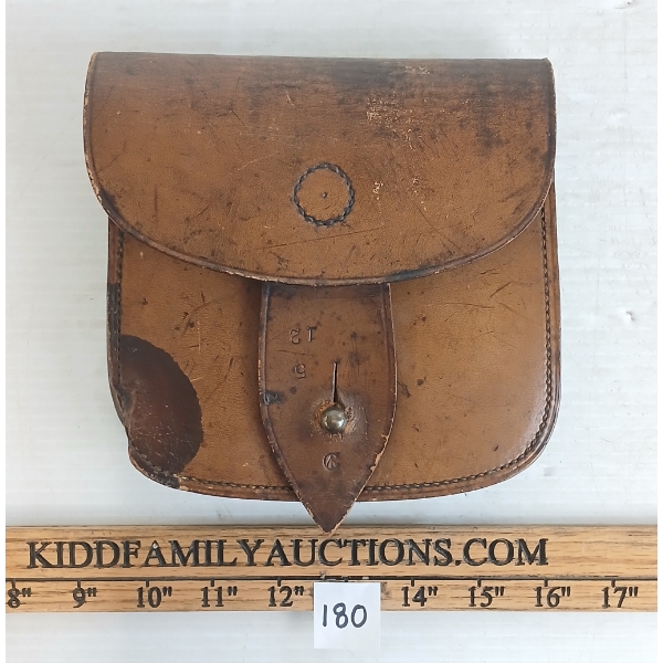 1911 HUGH CARSON LTD OTTAWA OLIVER PATTERN POUCH