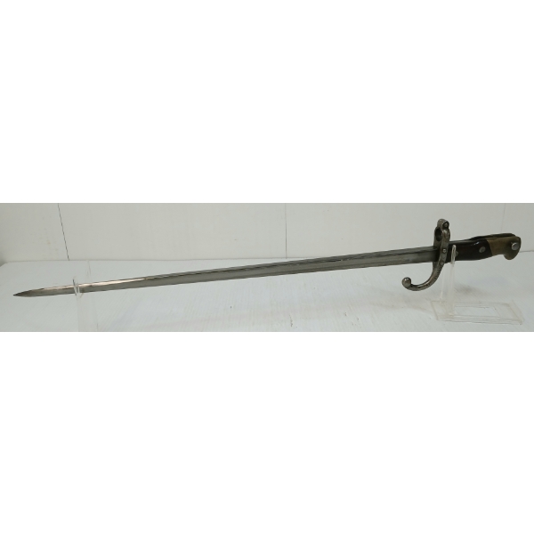 FRENCH MODEL 1874 "GRAS" SWORD BAYONET W/ SCABBARD