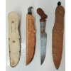 Image 4 : LOT OF 4 - OKAPI GERMAN KNIFE, JAPANESE MFG DAGGER & KNIVES W/ SHEATHS