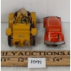 Image 5 : LOT OF 2 - TIN WIND UP SCHUCO MICRO RACER & REVERSIBLE CAR